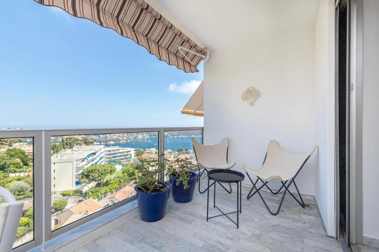 Sea View Park Swimming Pool & Tennis 2 Bdrs Apartment Villefranche-sur-Mer