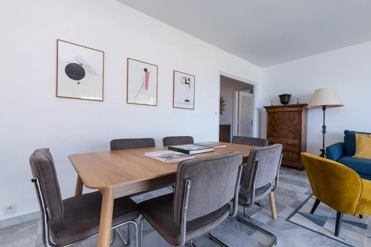 Sea View Park Swimming Pool & Tennis 2 Bdrs Villefranche-sur-Mer Apartment