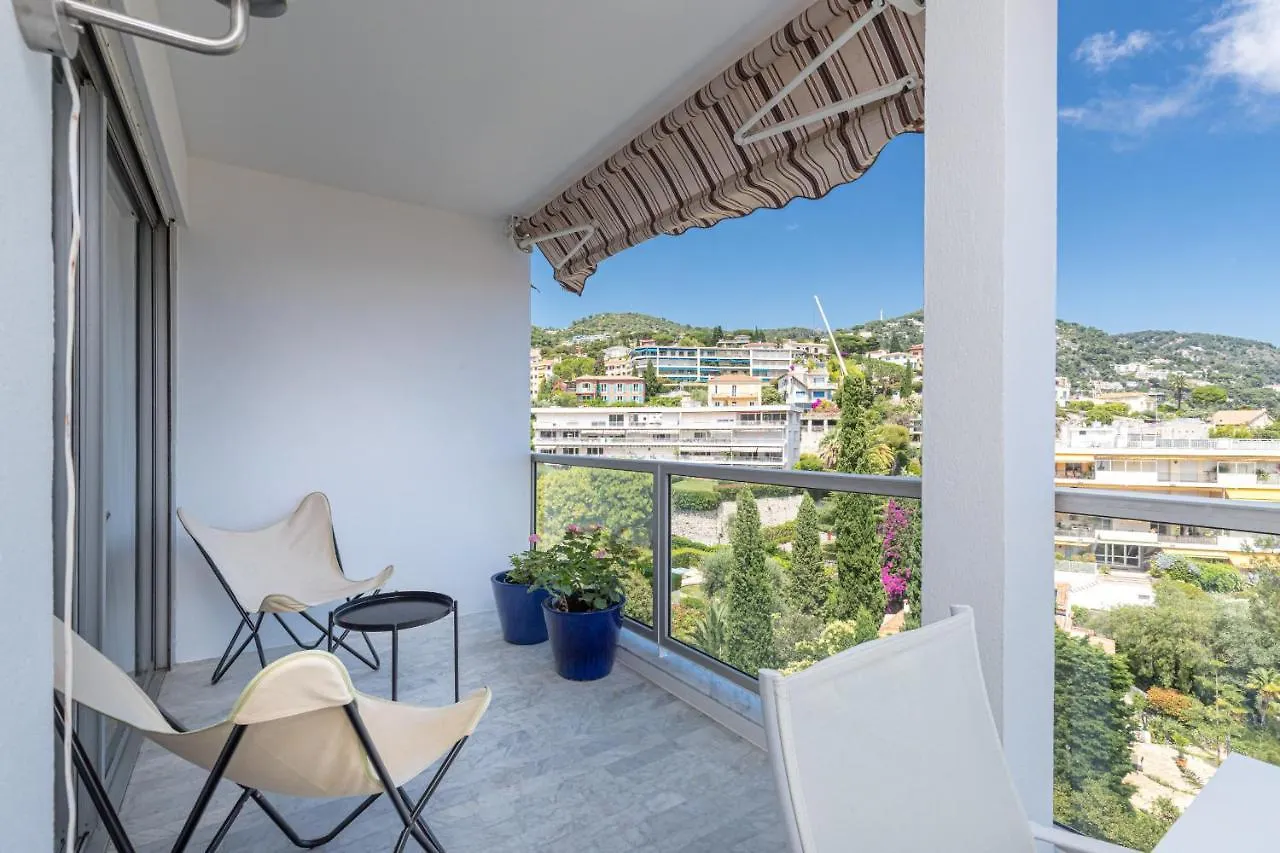 Sea View Park Swimming Pool & Tennis 2 Bdrs Villefranche-sur-Mer Apartment