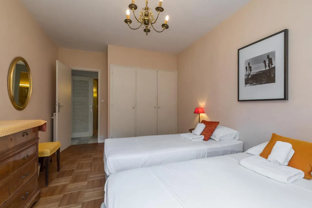 Apartment Sea View Park Swimming Pool & Tennis 2 Bdrs Villefranche-sur-Mer